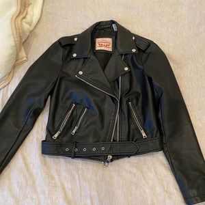 Levi’s Faux Leather Motorcycle Jacket